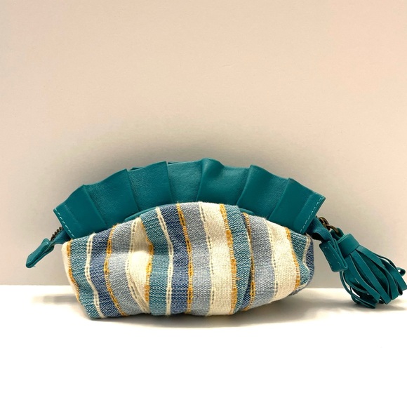 Anthropologie Lucky Penny Make Up Bag - Picture 2 of 9